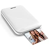 [2022] iDPRT 2X3'' Mini Photo Printer, Bluetooth Portable Photo Printer with AR Video Printing, Instant Photo Printer with Zink Sticky Back Paper, Ideal for Family, Party&Travel, Support iOS&Android