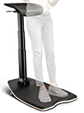 OCOMMO Standing Desk Chair with Adjustable Height and Anti-Fatigue Mat for Standing, Leaning, Perching, and Sitting, Ergonomic Stool for Support, Standup Leaning Chair for Standing Desk