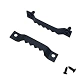 EesTeck 50 Pack Small Sawtooth Picture Hangers Steel Picture Hanging Picture Frames Hangers with Screws Picture Hang Solutions, for Hanging Clock Paintings Artwork Picture Frame Hook Photos (Black)