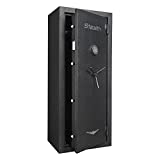 Stealth EGS23 Gun Safe Essential 23 Safe with 30 Minute Fire Protection CA DOJ Approved & 23 Long Gun Storage