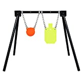 Highwild Steel Target Stand AR500 Shooting Target System (1 Stand, 2 Mounting Kits & 6' Gong + 7'x 12'Torso)