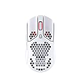 HyperX Pulsefire Haste – Wireless Gaming Mouse – Ultra Lightweight, 62g, 100 Hour Battery Life, 2.4Ghz Wireless, Honeycomb Shell, Hex Design, Up to 16000 DPI, 6 Programmable Buttons – White