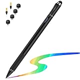 Stylus for iPad with Palm Rejection, MEKO Active Pencil Compatible with (2018-2020) Apple iPad Pro (11/12.9 Inch),iPad 6th/7th/8th Gen/Mini 5th Gen/Air 3rd/4th Gen for Precise Writing/Drawing (Black)