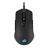 Corsair M55 RGB Pro Wired Ambidextrous Multi-Grip Gaming Mouse - 12,400 DPI Adjustable Sensor - 8 Programmable Buttons - Black