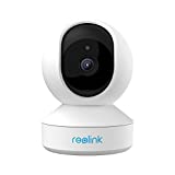 REOLINK Wireless Security Camera, E1 3MP HD Plug-in Indoor WiFi Camera for Home Security/Baby Monitor/Pets, Smart Detection, Local Storage, Pan Tilt, Night Vision, Works with Alexa/Google Assistant