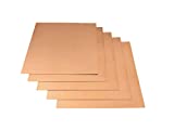 Flashing Kings 12'x12' Copper Sheet Metal - Lead Free - (2) 16 Ounce 24 Gauge Copper Sheets
