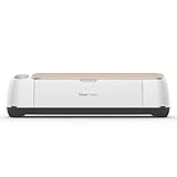Cricut Maker - Smart Cutting Machine - with 10X Cutting Force, Cuts 300+ Materials, Create 3D Art, Home Decor & More, Bluetooth Connectivity, Compatible with iOS, Android, Windows & Mac, Champagne