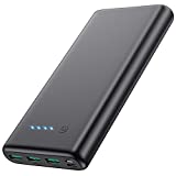 Portable Charger 36800mAh, Power Bank with Tri-Outport & Dual Inport (2.1A USB-C Input and Micro USB Input) External Battery Pack Compatible with iPhone 14/13/12/11,Galaxy S22 Tablet etc[2023 Version]