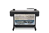 HP DesignJet T630 (T600 Series) Large Format Wireless Plotter Printer - 36', with Auto Sheet Feeder, Media Bin & Stand (5HB11A)