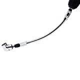 AUTOTOOLHOME Flexible Drill Bit Extension with Right angle Drill Adapter Flex Shaft for Electric Screwdriver Power Impact Drill Magnetic Hex Shank Quick Change 11.5' Long