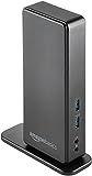 Amazon Basics USB 3.0 Universal Laptop Dual Monitor Docking Station