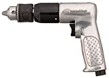 Ingersoll Rand 7803RA 1/2” Reversible Pneumatic Air Drill, Heavy Duty, 400 RPM, Variable Speed Throttle, 5HP Motor, Quick Reverse Lever