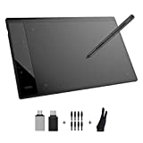 VEIKK A30 V2 Drawing Tablet 10x6 Inch Graphics Tablet with Battery-Free Pen and 8192 Professional Levels Pressure