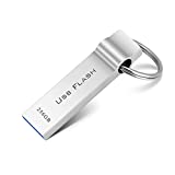 Marryler USB Flash Drive 256GB Waterproof USB Drive 256GB High Speed Memory Stick 256GB Ultra Large Storage Metal Thumb Drive with Keychain Design for Laptop Computer Tablet