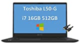 2022 Latest Toshiba Dynabook Satellite Pro L50-G 15.6' FHD (Intel Quad Core i7-10510U, 16GB RAM, 512GB PCIe SSD, NVIDIA MX250 2GB Graphics) Full HD Business Laptop, Webcam, Windows 10 Pro