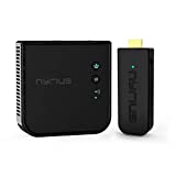 Nyrius Aries Pro Wireless HDMI Transmitter and Receiver to Stream HD 1080p 3D Video from Laptop, PC, Cable, Netflix, YouTube, PS4, Drones, Pro Camera, to HDTV/Projector/Monitor (NPCS600)