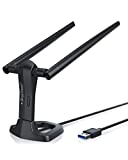 BrosTrend Linux WiFi Adapter for Ubuntu, Mint, Kali, Debian, Lubuntu, Xubuntu, Mate, Zorin, PureOS, Raspberry Pi 2+, Windows 11, 1200Mbps, 5GHz/2.4GHz, Long Range 2X5dBi Antennas, USB3.0