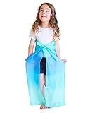 Sarah's Silks Enchanted Playsilk, 100% Silk Scarves for Kids and Toddlers, Sensory Toys | Bright Square Scarves, Montessori Waldorf Toys for Imaginative and Pretend Play - Sea