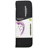 Prismacolor 1776353 Premier Double-Ended Art Markers, Fine and Brush Tip, 24-Count with Carrying Case