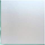 Coavas Window Privacy Film Frosted Glass Window Film Sun Blocking Window Tinting Film for Home, Static Clings Removable Frosting Bathroom Door Window Covering, Non Adhesive (17.5 x 78.7 Inch, Pure)