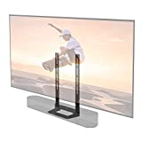 Soundbass Beam TV Mount, Compatible with Generation 1 & 2 Sonos Beam Mounting Bracket for TV, Black, Full Hardware Kit Included, Beam Soundbar