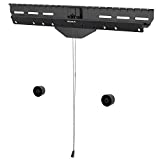 No Stud TV Wall Mount by Mount-It! - Low-Profile Tilting Hanger Mount for No-Damage No Drill Dry Wall Installation | 110 Lbs Weight Capacity, Up to VESA 600x400