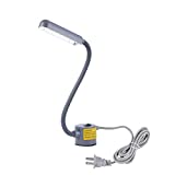 LED Desk Lamps Flexible Gooseneck Lamp Sewing Machine Light Kit Portable Work Light with High CRI(90-95) Magnetic Mounting Base for Quilting Work Sewing Machine Table Lathe Drill Press