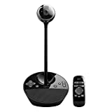 Logitech BCC950 Desktop Video Conferencing Solution, Full HD 1080p B23 Video Calling, Hi-Definition Webcam, Speakerphone with Noise-Reducing Mic, For Skype, WebEx, Zoom PC/Mac/Laptop/Macbook - Black