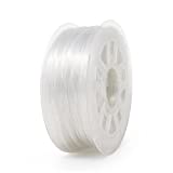 Gizmo Dorks 3mm (2.85mm) PC Polycarbonate Filament 1kg / 2.2lbs for 3D Printers, Transparent