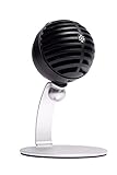 Shure MV5C Home Office Microphone, Conferencing Microphone for Mac & PC, Crystal Clear Voice & Call, Durable & Portable Design, Quick & Easy Setup, Works with Team, Zoom & Others - Black (MV5C-USB)