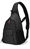 DSLR Camera Bag Waterproof Camera Sling Backpack with Rain Cover Outdoor Travel Backpack Camera Bag Case for Laptop Canon Nikon Sony Pentax DSLR Cameras,Lens,Tripod and Accessories (Black)