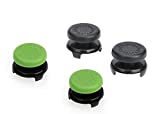 Amazon Basics Xbox One Controller Thumb Grips - Pack of 4, Black And Green