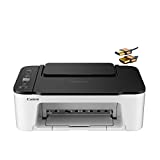 Canon PIXMA TS35 22 All-in-One Wireless Color Inkjet Printer - Print Copy Scan - Mobile Printing - Up to 50 Sheets Paper Tray - Up to 4800 x 1200 DPI - 1.5' LCD + HDMI Cable