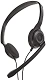 Sennheiser PC 3 Chat - Durable On-Ear Wired Headset - Noise Cancelling Microphone for Casual Gaming and Easy Connectivity - Lightweight Stereo Quality Sound - Great for Internet Telephony & E-Learners