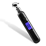 CZC AUTO Digital Tire Pressure Gauge, 4 Settings Mini Pressure Checker to 100 PSI (7 Bar), Backlight LCD Display & Pencil Style Tool for Auto Car Bike Motorcycle, Black