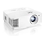 Optoma UHD30 True 4K UHD Gaming Projector | 16ms Response Time with Enhanced Gaming Mode | Lowest Input Lag on 4K Projector | 240Hz Refresh Rate | HDR10 & HLG