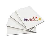 Subli-Cloth Cotton Sublimation Dark & Light Cloth Fabric Sheet Pack (A4 x 20 Units) (21cmx29cm)