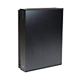 HIDEit Mounts X1X Xbox One X Wall Mount, Black Steel Mount for Xbox One X, Safely Store Your Xbox One X Near or Behind TV