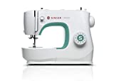 SINGER | M3300 Sewing Machine with 97 Stitch Applications, & 1-Step Buttonhole - Perfect for Beginners - Sewing Made Easy , Green
