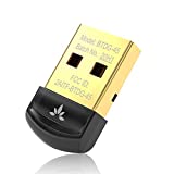 Avantree DG45 Bluetooth 5.0 USB Dongle, Bluetooth Adapter for PC Computer Desktop Laptop, Wireless Transfer for Bluetooth Headphones Speakers Keyboard Mouse Printers Music & Calls, Windows 11/10/8.1/8