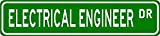 Lancy's Artwork Electrical Engineer Street Sign Custom Street Signs - Sticker Graphic - Auto, Wall, Laptop, Cell, Truck Sticker for Windows, Cars, Trucks, Tool Boxes, laptops