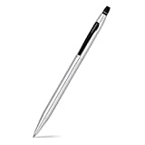 Cross Click Refillable Gel Ink Rollerball Pen, Fine Rollerball, Includes Premium Gift Box - Pure Chrome