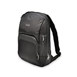 Kensington Triple Trek Slim Backpack for MacBooks, Chromebooks, Tablets & Ultrabooks up to 13-Inch-14-Inch (K62591AM), Black