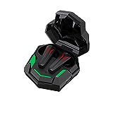 TWS Wireless Earbuds in-Ear Headphones Gaming Earphones Stereo Sound Bluetooth 5.2 Headset with Mic Game & Music Mode Waterproof IPX7 Fast Charging