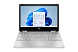 HP - Pavilion x360 2-in-1 11.6inch Touch-Screen Laptop - Intel Pentium Silver - 4GB Memory - 128GB SSD - Natural Silver 11-11.99 inches