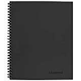 Cambridge Business Notebook, 80 Sheets, Legal Ruled, 8-1/4' x 11', Wirebound, Black (06062)