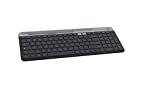 Logitech K580 Slim Multi-Device Wireless Keyboard for Chrome OS - Bluetooth/USB Receiver, Easy Switch, 24 Month Battery, Desktop, Tablet, Smartphone, Laptop Compatible