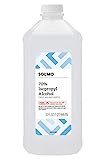 Amazon Brand - Solimo 70% Isopropyl Alcohol First Aid Antiseptic for Treatment of Minor Cuts and Scrapes, 32 Fl Oz (Pack of 1)