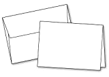 5'x7', Blank Cards and Envelopes, Blank White Invitation Cards with Envelopes All Occasions, Scored, Heavy Duty Quality Cardstock, Blank Greeting Christmas Cards Printable. (20 Pack)