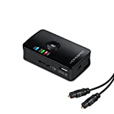 HomeSpot Bluetooth Transmitter for TV Audio Optical Bluetooth Low Latency Audio Adapter Bluetooth 5.0 no Lip Sync Digital Dual Stream Toslink SPDIF [2022 New Version]